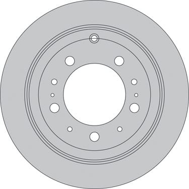 VENTED BRAKE DISC EACH