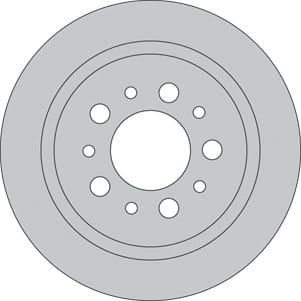 SOLID BRAKE DISC EACH