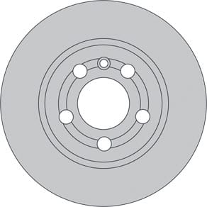 VENTED BRAKE DISC EACH