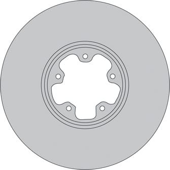 VENTED BRAKE DISC EACH