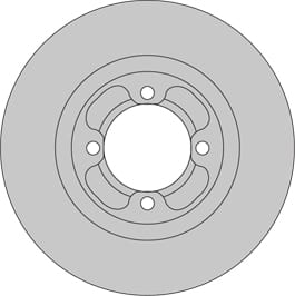 VENTED BRAKE DISC EACH