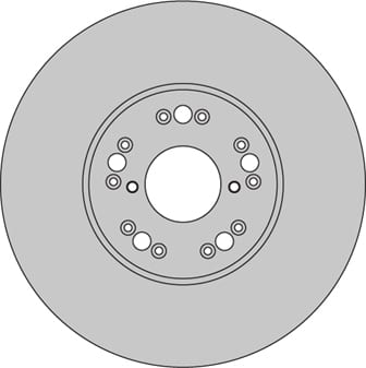 VENTED BRAKE DISC EACH