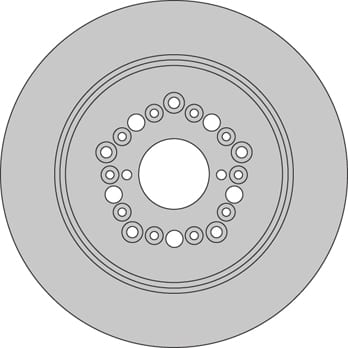 VENTED BRAKE DISC EACH