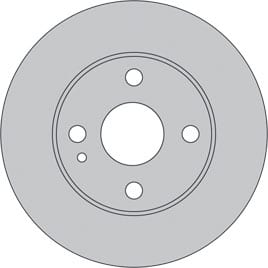 VENTED BRAKE DISC EACH