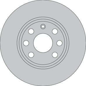 VENTED BRAKE DISC EACH