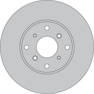 VENTED BRAKE DISC EACH