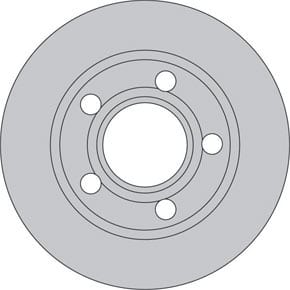 SOLID BRAKE DISC EACH