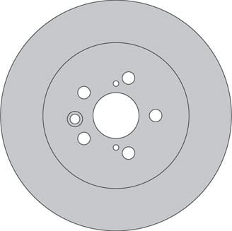 SOLID BRAKE DISC EACH