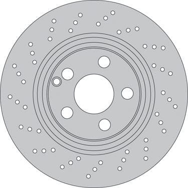 VENTED BRAKE DISC EACH