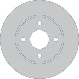 VENTED BRAKE DISC EACH