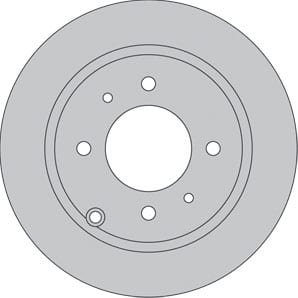 SOLID BRAKE DISC EACH