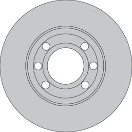 VENTED BRAKE DISC EACH