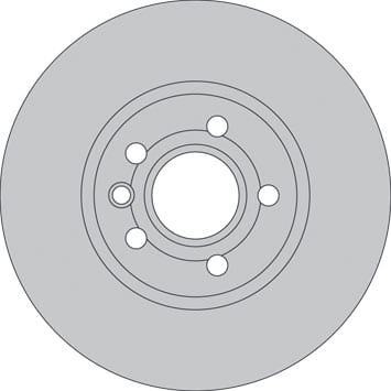 VENTED BRAKE DISC EACH