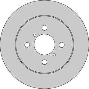 VENTED BRAKE DISC EACH