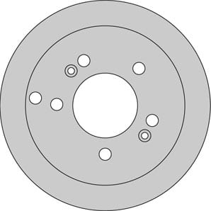 SOLID BRAKE DISC (EACH)