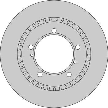 VENTED BRAKE DISC EACH