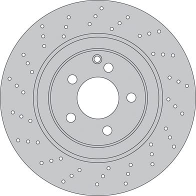 VENTED BRAKE DISC EACH