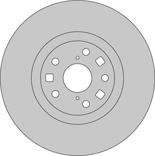 VENTED BRAKE DISC EACH