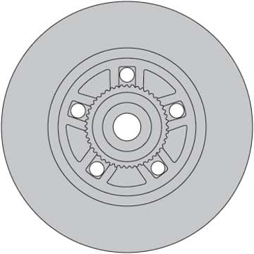 SOLID BRAKE DISC (EACH)