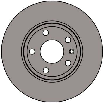 Front Brake Discs & Pads Kit For Vauxhall Vivaro 2001-2011 – 1.9, 2.2, 2.5 DTi & DCi – Vented Rotors – E-approved