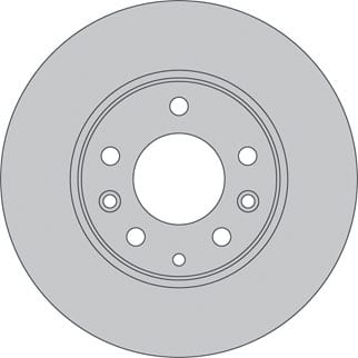 VENTED BRAKE DISC (EACH)