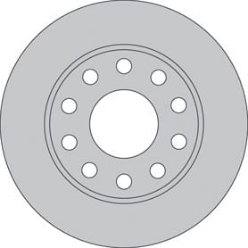 SOLID BRAKE DISC EACH