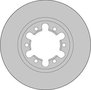 VENTED BRAKE DISC EACH
