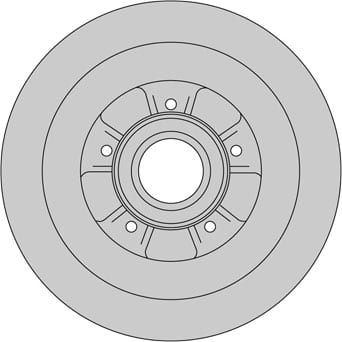 SOLID BRAKE DISC EACH