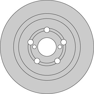 SOLID BRAKE DISC (EACH)