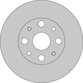 VENTED BRAKE DISC EACH