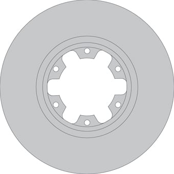 VENTED BRAKE DISC EACH