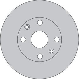 VENTED BRAKE DISC EACH