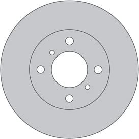 VENTED BRAKE DISC EACH