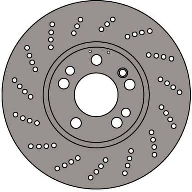 VENTED BRAKE DISC EACH