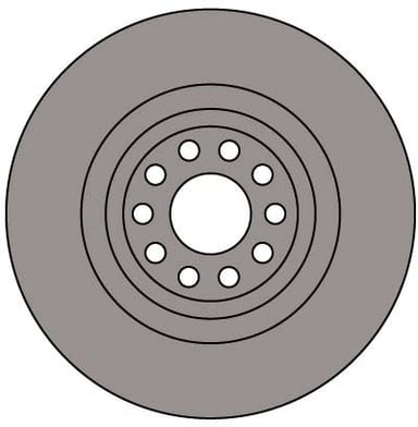VENTED BRAKE DISC EACH