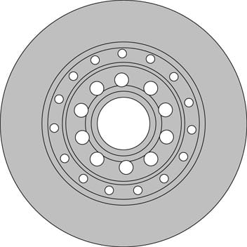 VENTED BRAKE DISC (EACH)