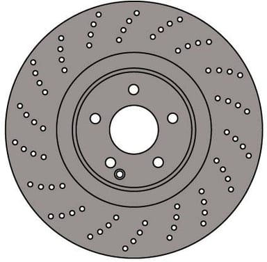 VENTED BRAKE DISC (EACH)