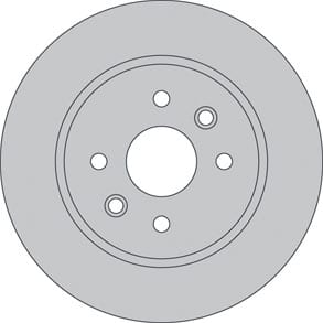 VENTED BRAKE DISC EACH