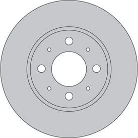 VENTED BRAKE DISC EACH
