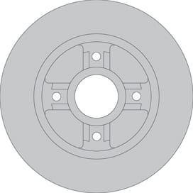 SOLID BRAKE DISC (EACH)