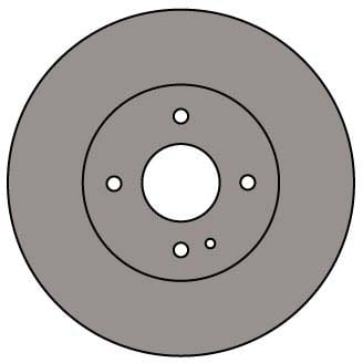 SOLID BRAKE DISC EACH