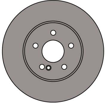 VENTED BRAKE DISC EACH
