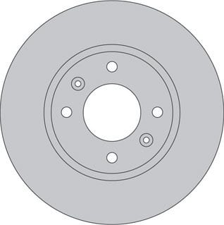 VENTED BRAKE DISC EACH