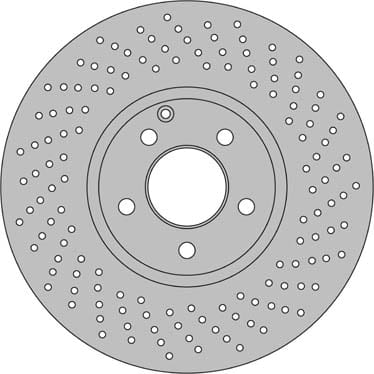 VENTED BRAKE DISC (EACH)