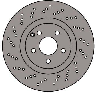 SOLID BRAKE DISC EACH