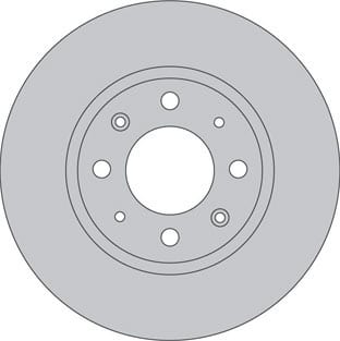 VENTED BRAKE DISC (EACH)
