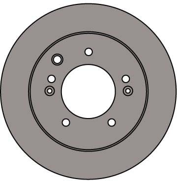 VENTED BRAKE DISC (EACH)