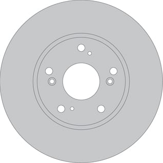 VENTED BRAKE DISC (EACH)