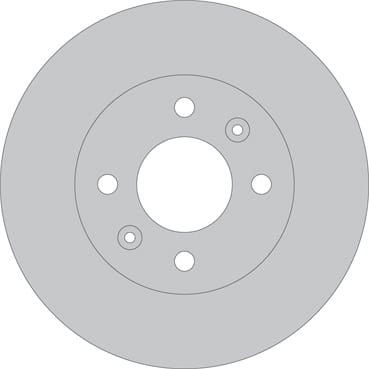 VENTED BRAKE DISC (EACH)