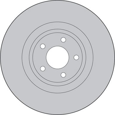 VENTED BRAKE DISC (EACH)
